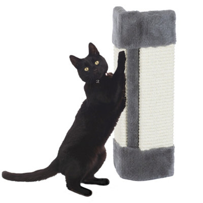 PETLICITY Wall Mounted Cat Corner Scratching Post
