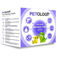 Petology 100PC Super Absorbent Odourless Pet Training Pads - Standard 60cm x 45cm