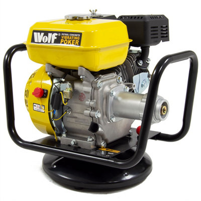 Petrol Concrete Poker Wolf Vibrating Drive Unit with 6m Flex Pipe