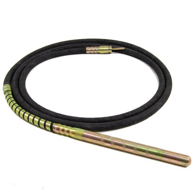 Petrol Concrete Poker Wolf Vibrating Drive Unit with 6m Flex Pipe - 7