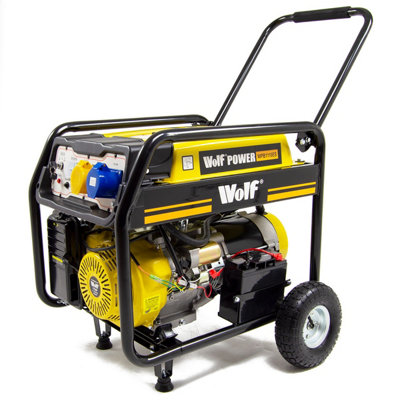 Petrol Generator Electric Start Wolf WPB1110ES 8000w 10KVA 17HP