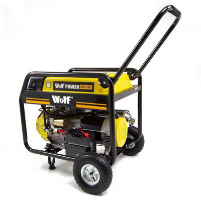 Petrol Generator Electric Start Wolf WPB1110ES 8000w 10KVA 17HP - 3