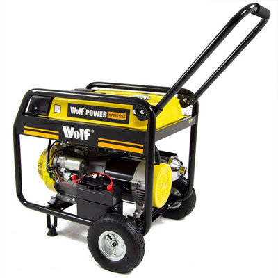 Petrol Generator Electric Start Wolf WPB8510ES 6500w 8.2KVA 15HP - 4