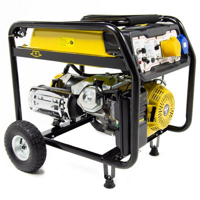 Petrol Generator Electric Start Wolf WPB9510ES 7500w 9.4KVA 17HP - 3