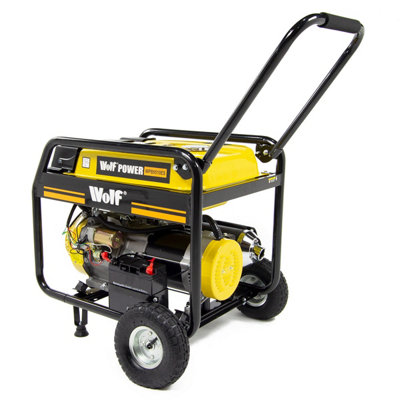 Petrol Generator Electric Start Wolf WPB9510ES 7500w 9.4KVA 17HP - 5