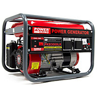Petrol Generator PowerKing PKB3000LR 2200w 6.5HP 4 Stroke