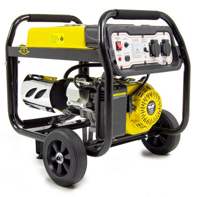 Petrol Generator Wolf  WPB3010LR 2200w 2.75KVA 6.5HP with Wheels - 4