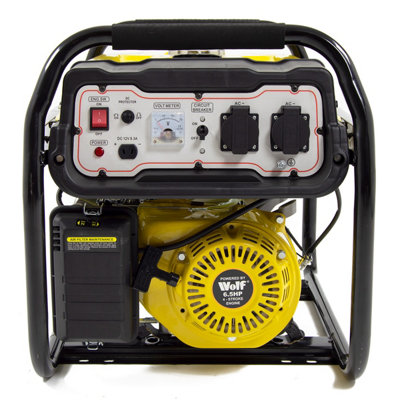 Petrol Generator Wolf WPB3010LR 2200w 2.75KVA 6.5HP - 5