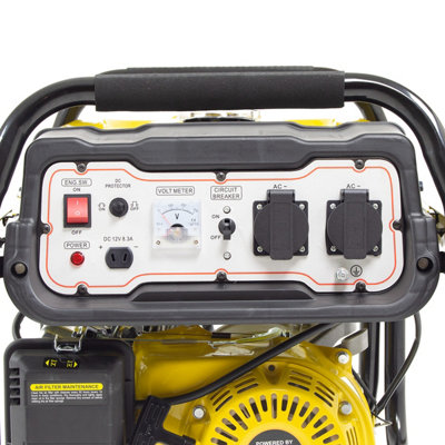 Petrol Generator Wolf WPB3010LR 2200w 2.75KVA 6.5HP - 6