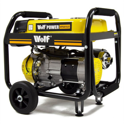 Petrol Generator Wolf WPB4010LR 3000w 3.75KVA 7HP with Wheels