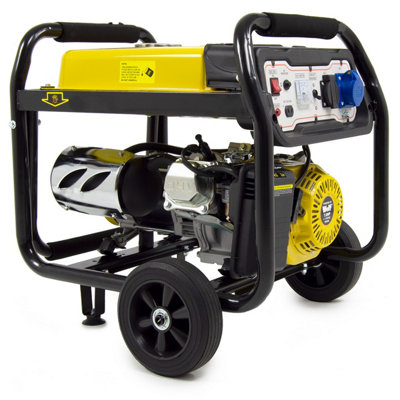 Petrol Generator Wolf WPB4010LR 3000w 3.75KVA 7HP with Wheels - 3