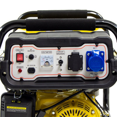 Petrol Generator Wolf WPB4010LR 3000w 3.75KVA 7HP with Wheels - 5