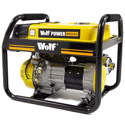 Petrol Generator Wolf WPB4010LR 3000w 3.75KVA 7HP