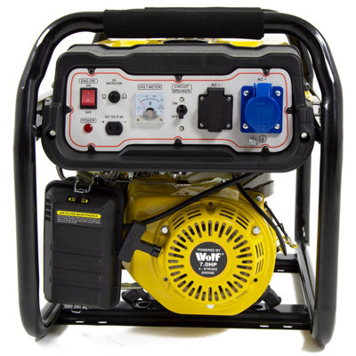 Petrol Generator Wolf WPB4010LR 3000w 3.75KVA 7HP - 5