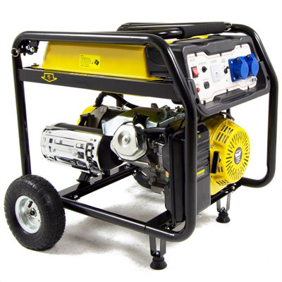 Petrol Generator Wolf WPB7510LR 5500w 6.9KVA 13HP - 3