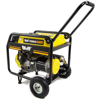 Petrol Generator Wolf WPB7510LR 5500w 6.9KVA 13HP - 4