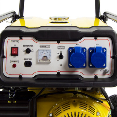 Petrol Generator Wolf WPB7510LR 5500w 6.9KVA 13HP - 5