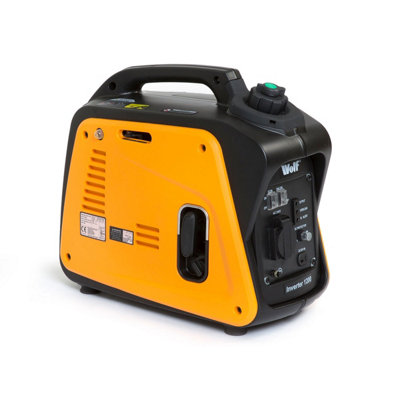 Petrol Inverter Generator Wolf WPG1200 1200w 1.49Kva 4HP - 4