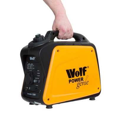 Petrol Inverter Generator Wolf WPG1200 1200w 1.49Kva 4HP - 5