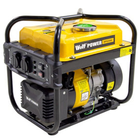 Petrol Inverter Generator Wolf WPG2500i 2000w 2.5KVA 3.5HP 4 Stroke