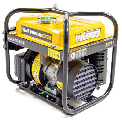 Petrol Inverter Generator Wolf WPG2500i 2000w 2.5KVA 3.5HP 4 Stroke - 1
