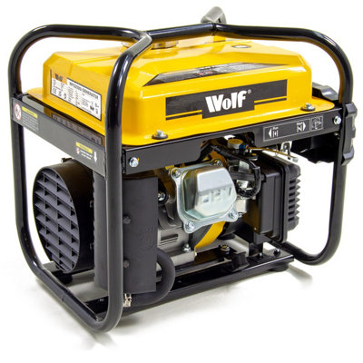 Petrol Inverter Generator Wolf WPG2500i 2000w 2.5KVA 3.5HP 4 Stroke - 4