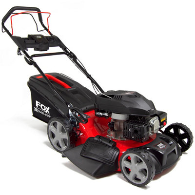 Petrol Lawn Mower Wolf Fox 4 Blades 510 20", 51cm, Recoil, Self, Propelled