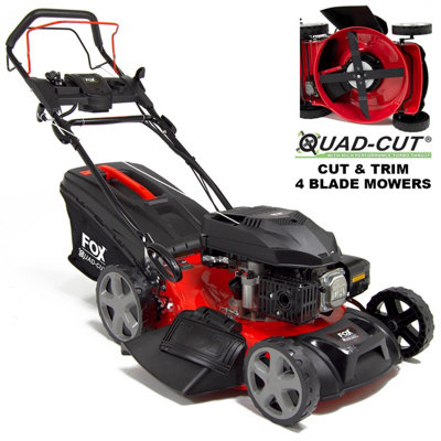 Petrol Lawn Mower Wolf Fox 4 Blades 510E 20