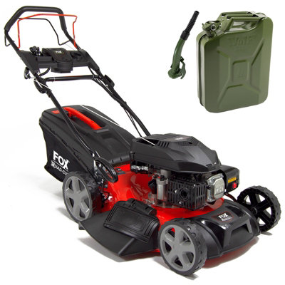 Petrol Lawn Mower Wolf Fox 4 Blades 510E 20", 51cm, Electric Start, Self Propelled