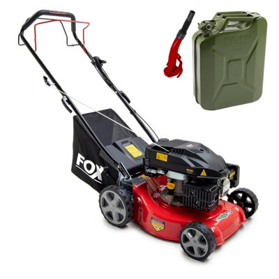 Petrol Lawn Mower Wolf Fox LITTLE SOD 16", 41cm, 139cc, Self Propelled ...