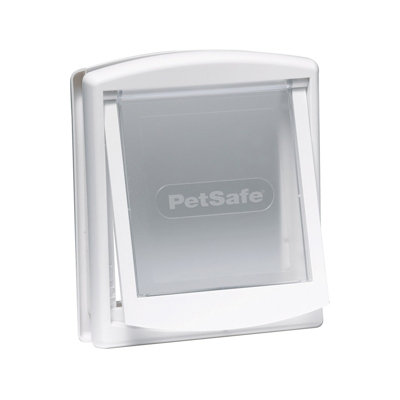 PetSafe 740EF Original 2Way Cat Flap Medium, White DIY at B&Q