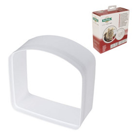 PetSafe PAC54-16248 Deluxe Cat Flap Tunnel - White