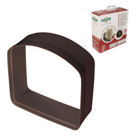 PetSafe PAC54-16765 Deluxe Cat Flap Tunnel - Brown