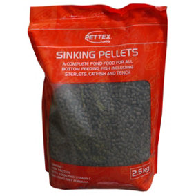 Pettex Sinking Bottom Feeder Pellets 2.5kg (Pack of 4)