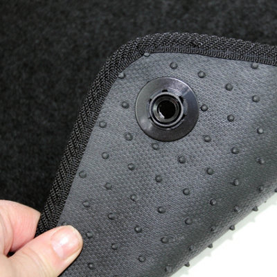 Peugeot 308 Mk1 2007-2013 Fully Tailored Carpet Car Mats Black 4pc Floor Mat Set - 5