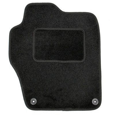 Peugeot 308 Mk1 2007-2013 Fully Tailored Carpet Car Mats Black 4pc Floor Mat Set - 6