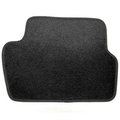 Peugeot 308 Mk1 2007-2013 Fully Tailored Carpet Car Mats Black 4pc Floor Mat Set - 9
