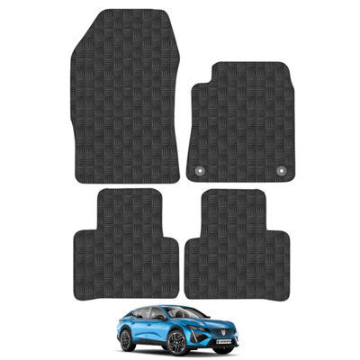 Peugeot 408 2019-Onwards Car Floor Mats Rubber Tailored Fit Set Heavy-Duty 4pcs