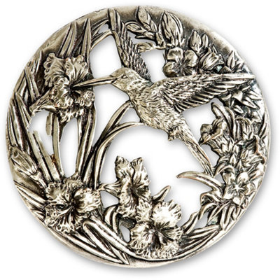 Pewter Lid - Hummingbird - Project Kits Accessories