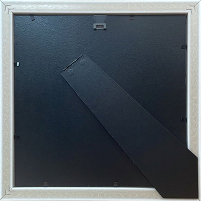 PF&A Oxford White 8x8" Picture Frame With Glass