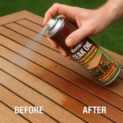 PF Teak Oil Wood Treatment Outdoor Garden Furniture Bench Table Chair ...