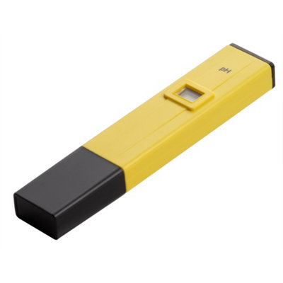 pH Meter Tester Pen Digital LCD & 2 Solution Aquarium Water Hydroponic Test Kit