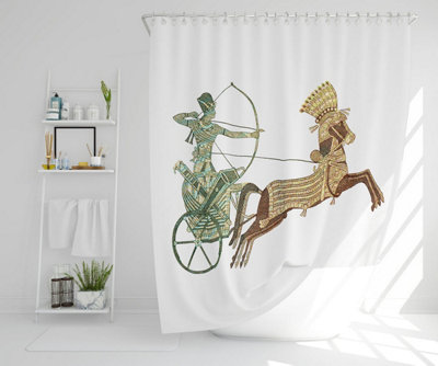 Pharaoh on War Chariot (Shower Curtain) / Default Title Price Comparisons | Compare The Build