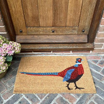 Pheasant Indoor & Outdoor Coir Doormat