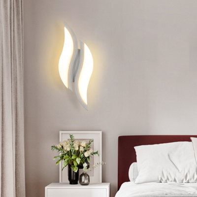 Pheashine Acrylic 12w 2300lm 3000k Warm White Modern LED Interior Wall ...