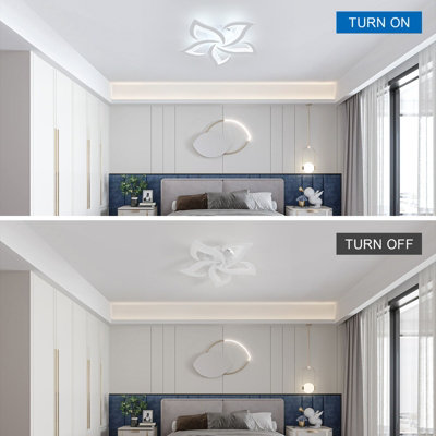 Pheashine Acrylic Ceiling Lamp Swallowtail Style White Light