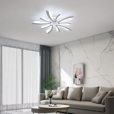 Pheashine Modern LED Ceiling Light 50W 5625LM 70cm 6500K Cool White