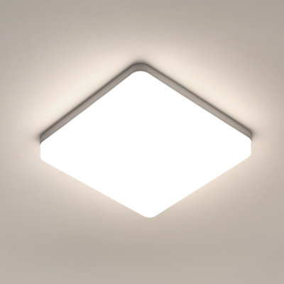 Pheashine Sleek 36W Square LED Ceiling Light 23x23cm Recessed Panel ...