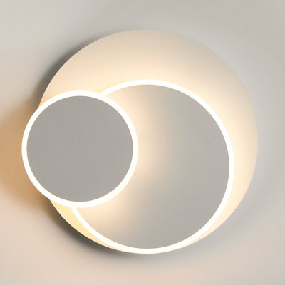 Pheashine Sleek LED Wall Lights Rotating 3000K Warm Light for Hallway ...
