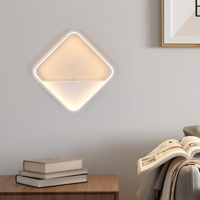 Pheashine Sleek Square LED Wall Light 20W 3000K Warm White 25x25x5cm ...